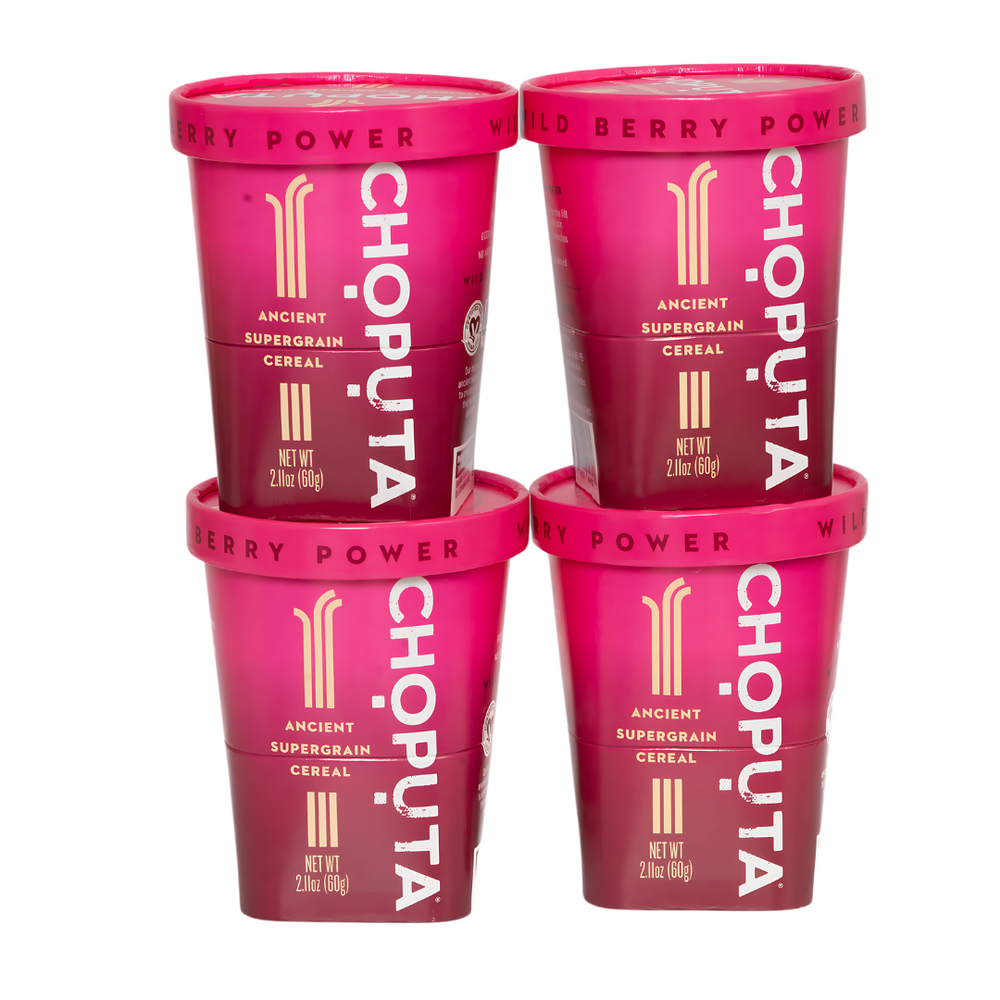 Wild Berry Power Cereal - 4 Cup Pack